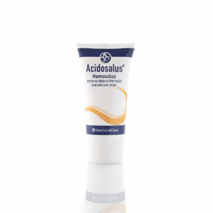 ACIDOSALUS® Hemosalus – přírodní probiotický krém na hemoroidy, který zmírňuje svědění, pálení a bolest v anální oblasti.